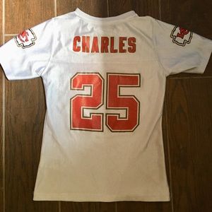 Girls size 6-7 Kansas City chiefs jersey